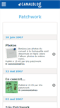 Mobile Screenshot of groupepatchwork.canalblog.com
