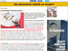 Tablet Screenshot of alicaments.canalblog.com