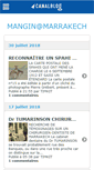 Mobile Screenshot of mangin2marrakech.canalblog.com
