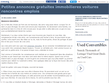 Tablet Screenshot of 1000annonces.canalblog.com