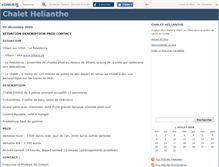 Tablet Screenshot of chaletvillarsch.canalblog.com
