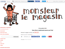 Tablet Screenshot of monsieurmagasin.canalblog.com
