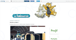 Desktop Screenshot of labambouseraie.canalblog.com
