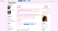Desktop Screenshot of lolitapasta.canalblog.com