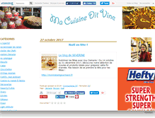 Tablet Screenshot of macuisineditvine.canalblog.com