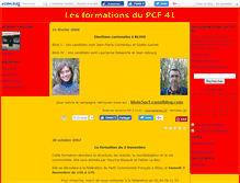 Tablet Screenshot of formationpcf41.canalblog.com