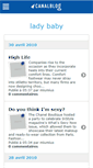 Mobile Screenshot of miumius.canalblog.com