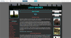 Desktop Screenshot of lieuxsacres.canalblog.com