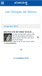 Mobile Screenshot of lessongesdenanou.canalblog.com