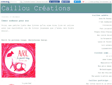 Tablet Screenshot of cailloucreations.canalblog.com