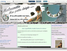 Tablet Screenshot of mespetitsdoigts.canalblog.com