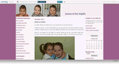 Desktop Screenshot of leoloanlily.canalblog.com