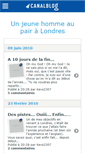 Mobile Screenshot of garconaupair.canalblog.com