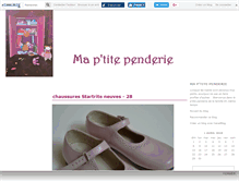 Tablet Screenshot of mapetitependerie.canalblog.com