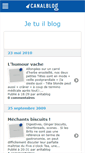 Mobile Screenshot of jetuil.canalblog.com