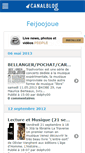 Mobile Screenshot of feijoojoue.canalblog.com
