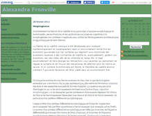 Tablet Screenshot of alexfronville.canalblog.com