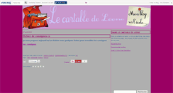 Desktop Screenshot of cartabledeleene.canalblog.com
