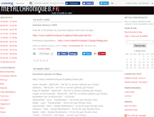 Tablet Screenshot of metalchroniques.canalblog.com