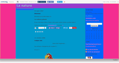 Desktop Screenshot of labellenature.canalblog.com