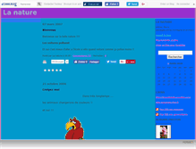 Tablet Screenshot of labellenature.canalblog.com