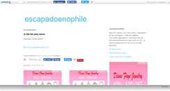 Desktop Screenshot of escapadoenophile.canalblog.com