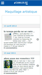 Mobile Screenshot of maquillageenfant.canalblog.com