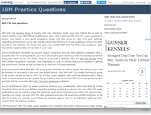 Tablet Screenshot of ibmpracticequest.canalblog.com