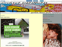 Tablet Screenshot of cristofdenmont.canalblog.com