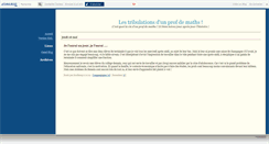 Desktop Screenshot of profdemaths.canalblog.com