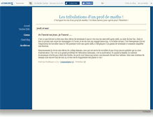 Tablet Screenshot of profdemaths.canalblog.com