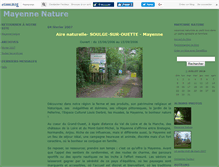 Tablet Screenshot of mayennenature.canalblog.com