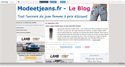 Desktop Screenshot of modeetjean.canalblog.com