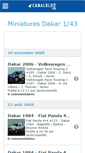 Mobile Screenshot of miniaturesdakar.canalblog.com