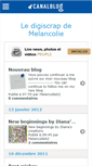 Mobile Screenshot of digimelancolie.canalblog.com