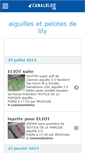 Mobile Screenshot of lillytricot.canalblog.com