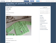 Tablet Screenshot of lillytricot.canalblog.com