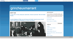 Desktop Screenshot of grincheuxmarrant.canalblog.com