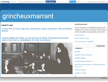 Tablet Screenshot of grincheuxmarrant.canalblog.com
