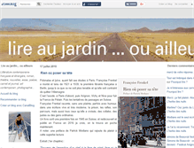 Tablet Screenshot of lireaujardin.canalblog.com