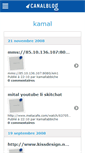 Mobile Screenshot of kamallabbiche.canalblog.com