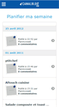Mobile Screenshot of planmyweek.canalblog.com