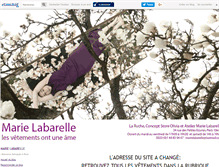 Tablet Screenshot of marielab.canalblog.com