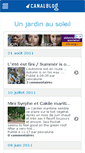 Mobile Screenshot of jardinausoleil.canalblog.com