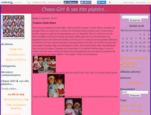 Tablet Screenshot of chaosgirl.canalblog.com