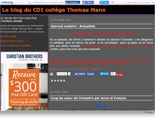 Tablet Screenshot of cdithomasmann.canalblog.com