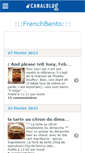 Mobile Screenshot of frenchbento.canalblog.com