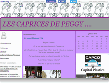 Tablet Screenshot of capricesdepeggy.canalblog.com