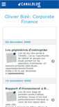 Mobile Screenshot of corporatefinance.canalblog.com