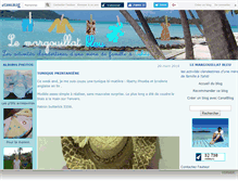 Tablet Screenshot of margouillableu.canalblog.com